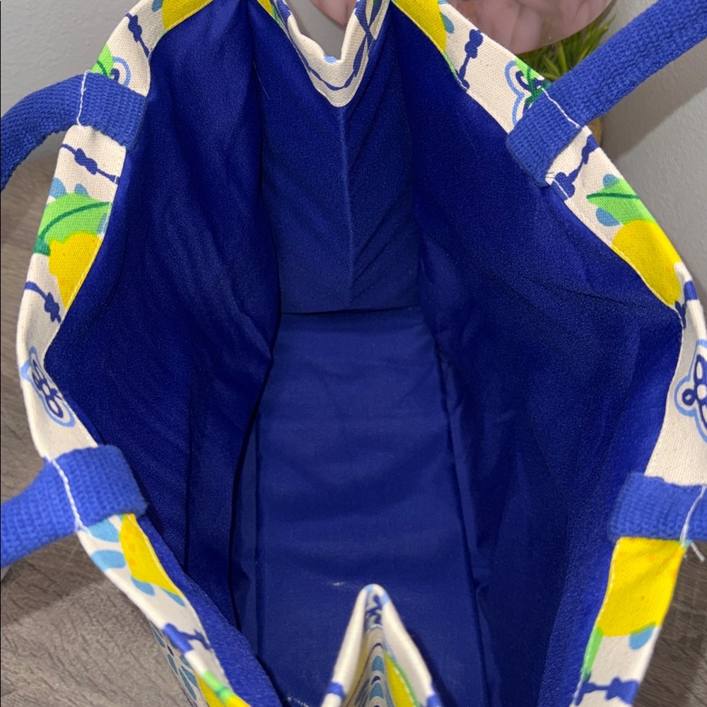 Canvas Lemon Tote Bag - Picture 8 of 11